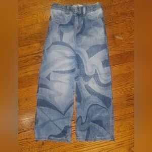 Abercrombie Kids Artistic Blue Jeans